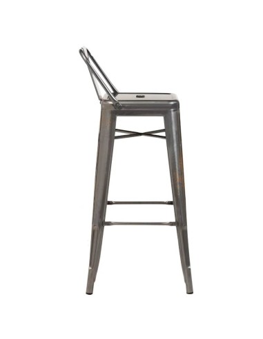 Taburete Tol  Respaldo Cepillado 3