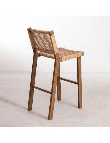 Taburete Warren de mimbre sintético 2