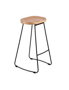 Taburete Clementa acero negro