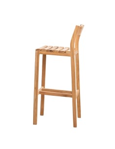 Taburete Diosnelio madera de teka 2