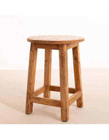 Taburete Doroteo madera reciclada