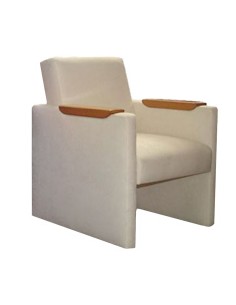 Butaca Tanus 2P polipiel blanco 2