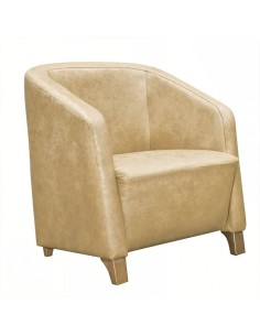 Butaca Brus polipiel turquesa 2