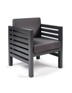 Butaca Río Tampa grafito ideal terrazas