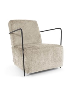 Butaca Adham chenilla beige