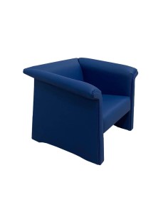 Butaca Wing 1 Plaza tela azul