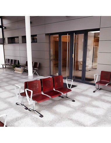 Bancada Aneto 3P salas de espera centros públicos