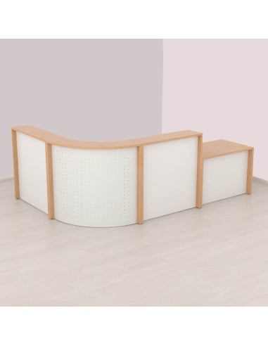 Mostrador Recepción Georgia Monocolor 1060 ideal negocios nuevos