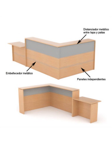 Mostrador Recepción Florida 1860