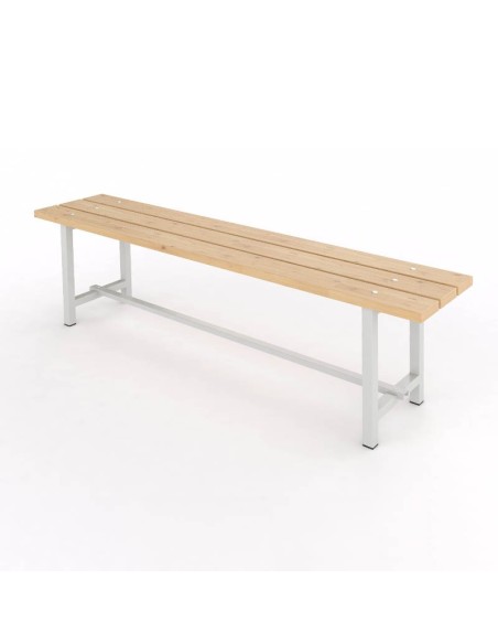 Banco Sencillo Pino para vestuarios nuevos