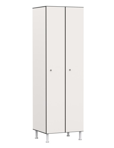 2 Taquillas 1 puerta Compacto / Compacto