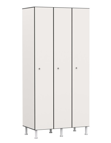 3 Taquillas 1 puerta Compacto / Compacto