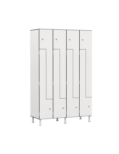 Taquilla 2 puertas en ''L'' Compacto / Compacto para grandes empresas