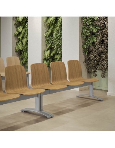 Bancada Lambada  4P para salas de espera