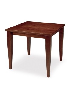 Mesa Codic | Elegancia Vintage en Madera de Haya con Acabado en Nogal 2