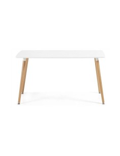 Mesa String WH 160x90 | Versátil y Moderna con Base de Haya Maciza 2