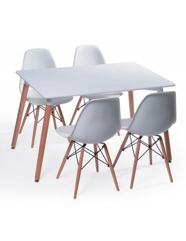 Mesa String WH 120x80 para cocinas