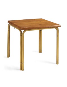 Mesa Doble Tubo Werzalit pata (bambú)