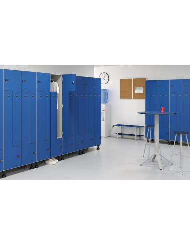 Taquillas Melamina-Compacto azules