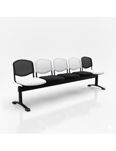 Bancada Galiso 5P pata T invertida negra