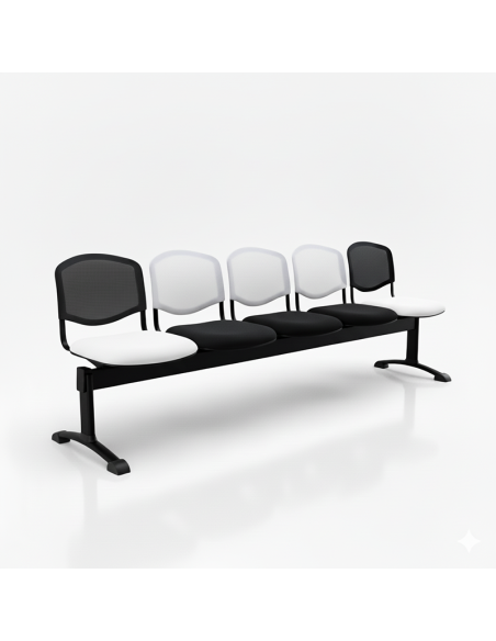 Bancada Galiso 5P pata T invertida negra