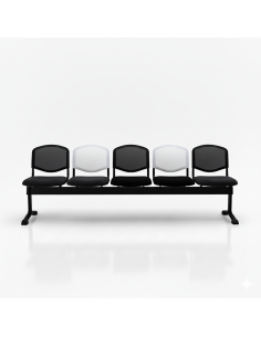 Bancada Galiso 5P pata T invertida negra 2