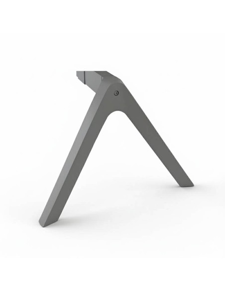 Pata V invertida gris