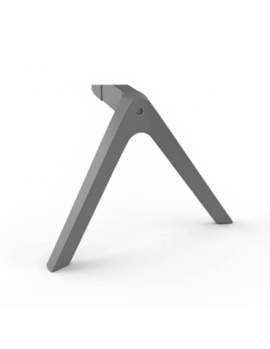 Pata T invertida gris