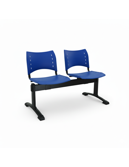 Bancada Dominó 2P pata T invertida negra