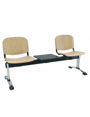 Bancada Haley 2 Plazas 1 mesa