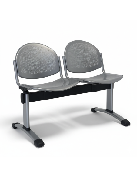 Bancada Koma 2P pata T invertida gris