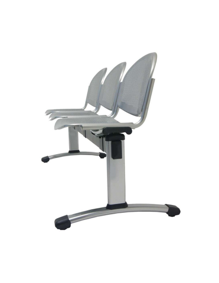 Bancada Koma 3P pata T invertida gris