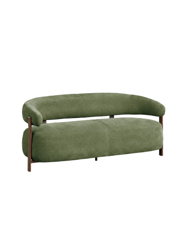 Sofá Tulga chenilla verde