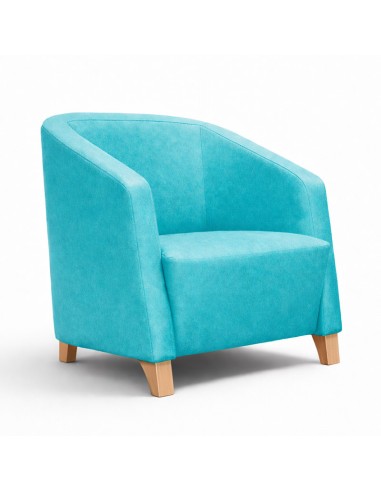 1121 Butaca Brus Turquesa ideal convenciones