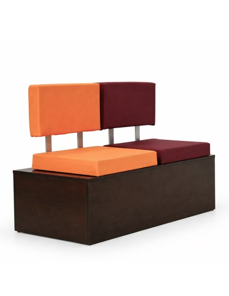 Banco Duplo de diseño ideal bares, restaurantes, pub