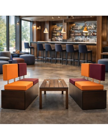 Banco Duplo | Diseño Compacto y Elegante