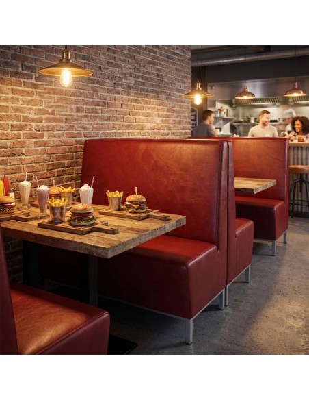 Banco Drum doble ideal para hostelería