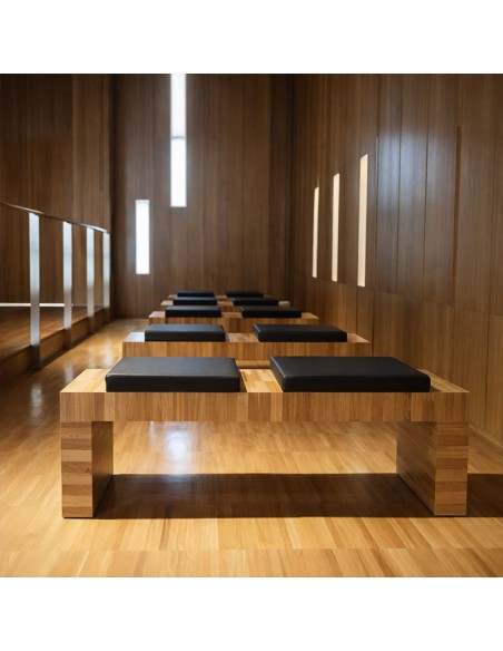 Banco Labeo Plus ideal capillas modernas