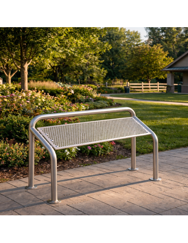 Banco Isquiático Rex Simple Inox ideal parques