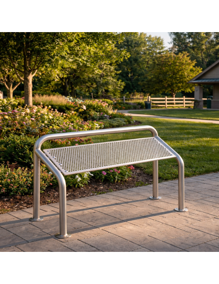 Banco Isquiático Rex Simple Inox ideal parques