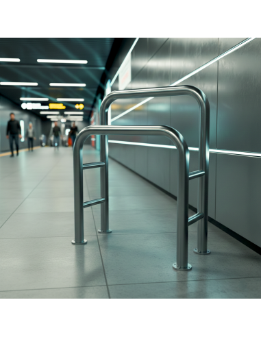 Barras de Apoyo Isquiático Dobles Acero Inox | Comodidad y Seguridad