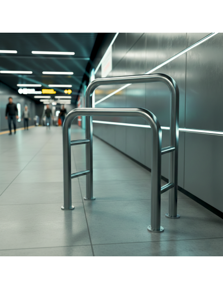 Barras de Apoyo Isquiático Dobles Acero Inox | Comodidad y Seguridad