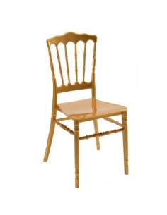 Silla Amanda apilable en polipropileno blanco 2