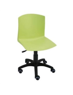 Silla Togorán giratoria polipropileno verde