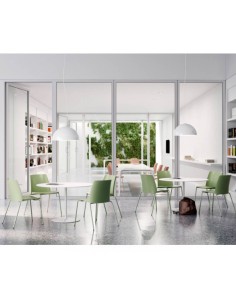 Silla Tarak polipropileno blanco 2