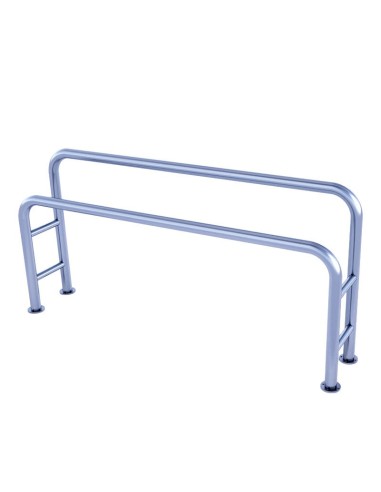 Barras de Apoyo Isquiático Dobles Acero Inox 2