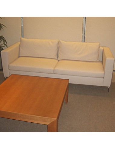 Sofá Yappo polipiel beige 3